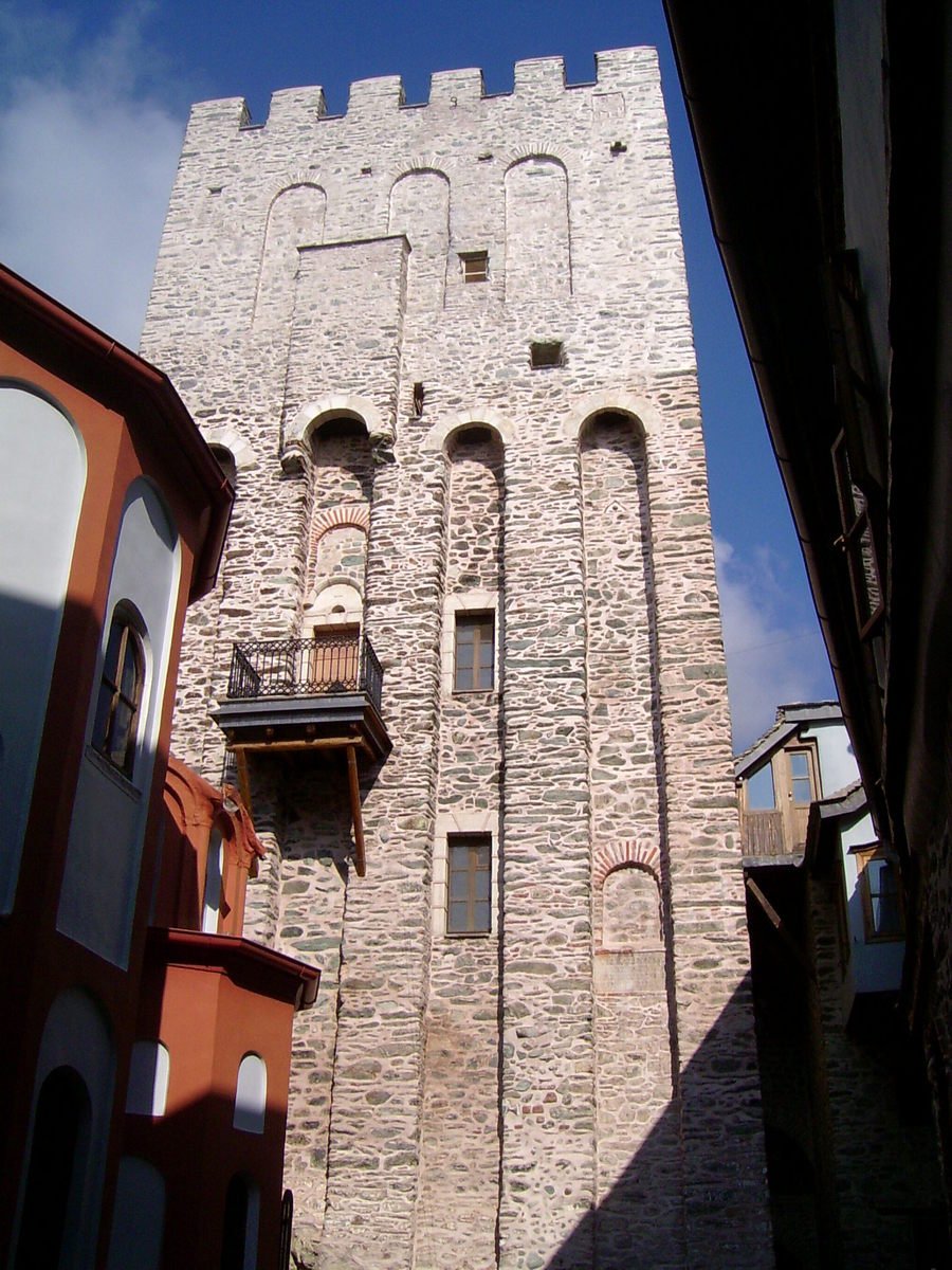 view of a tall brick building from the outside