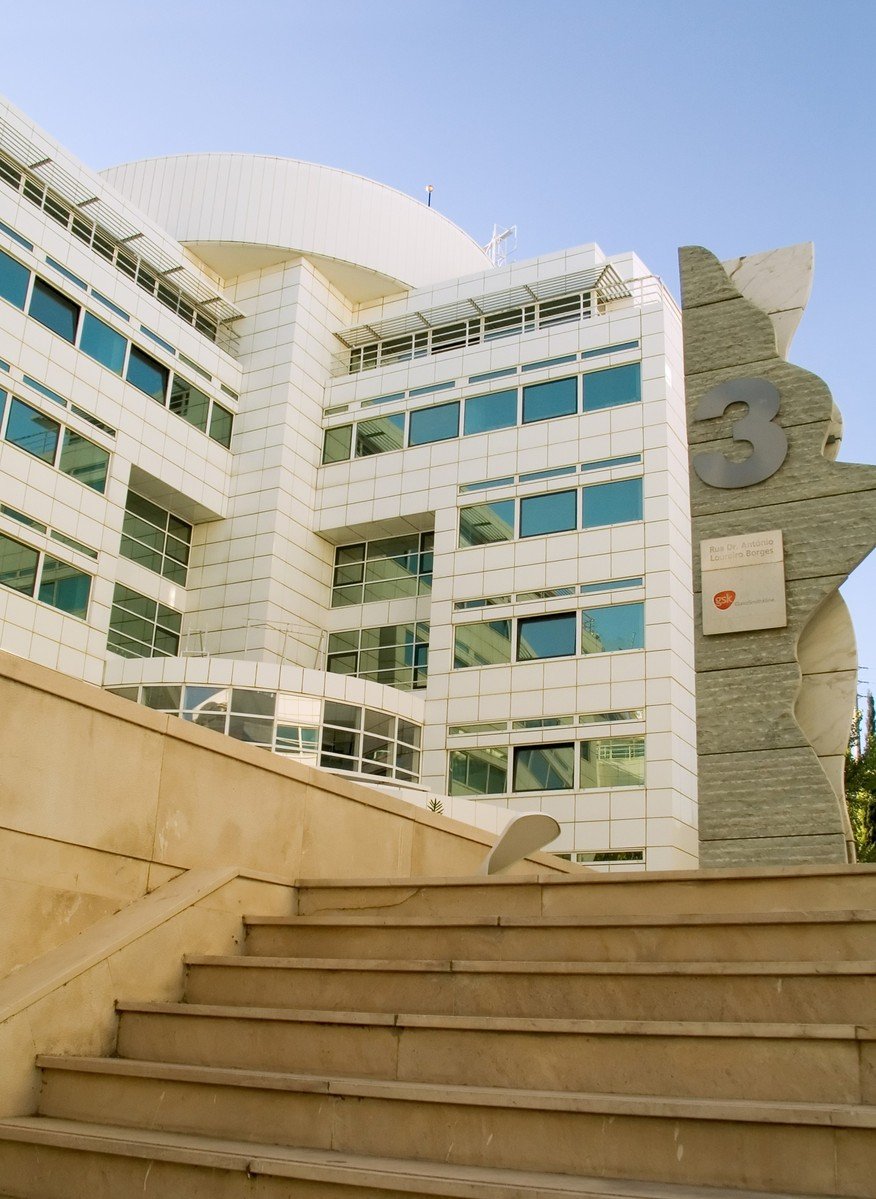 there are some steps leading up to the building