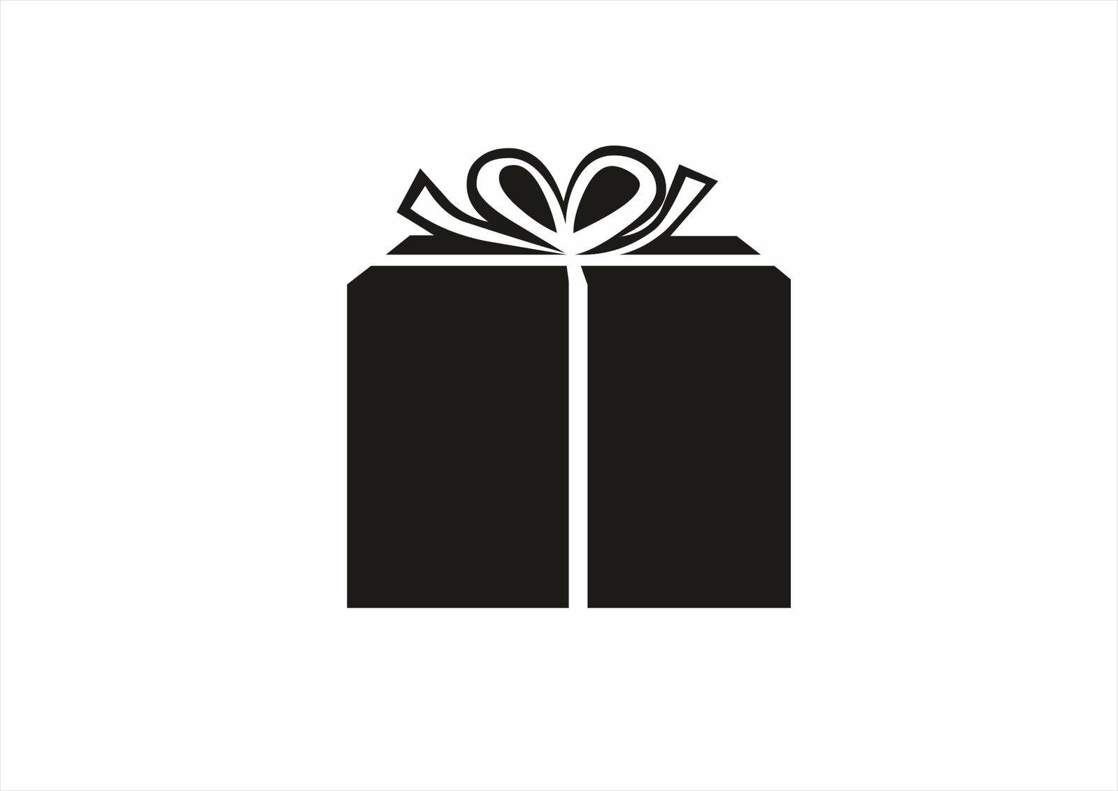 a present box icon that is filled with a gift