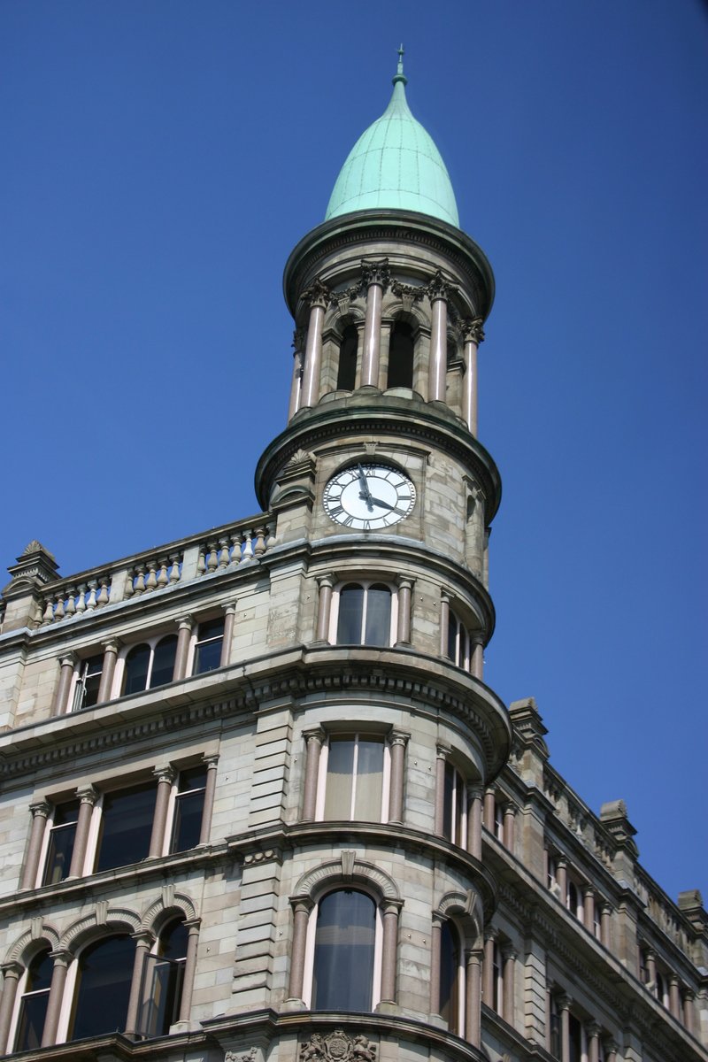 a large tower with a clock on the top