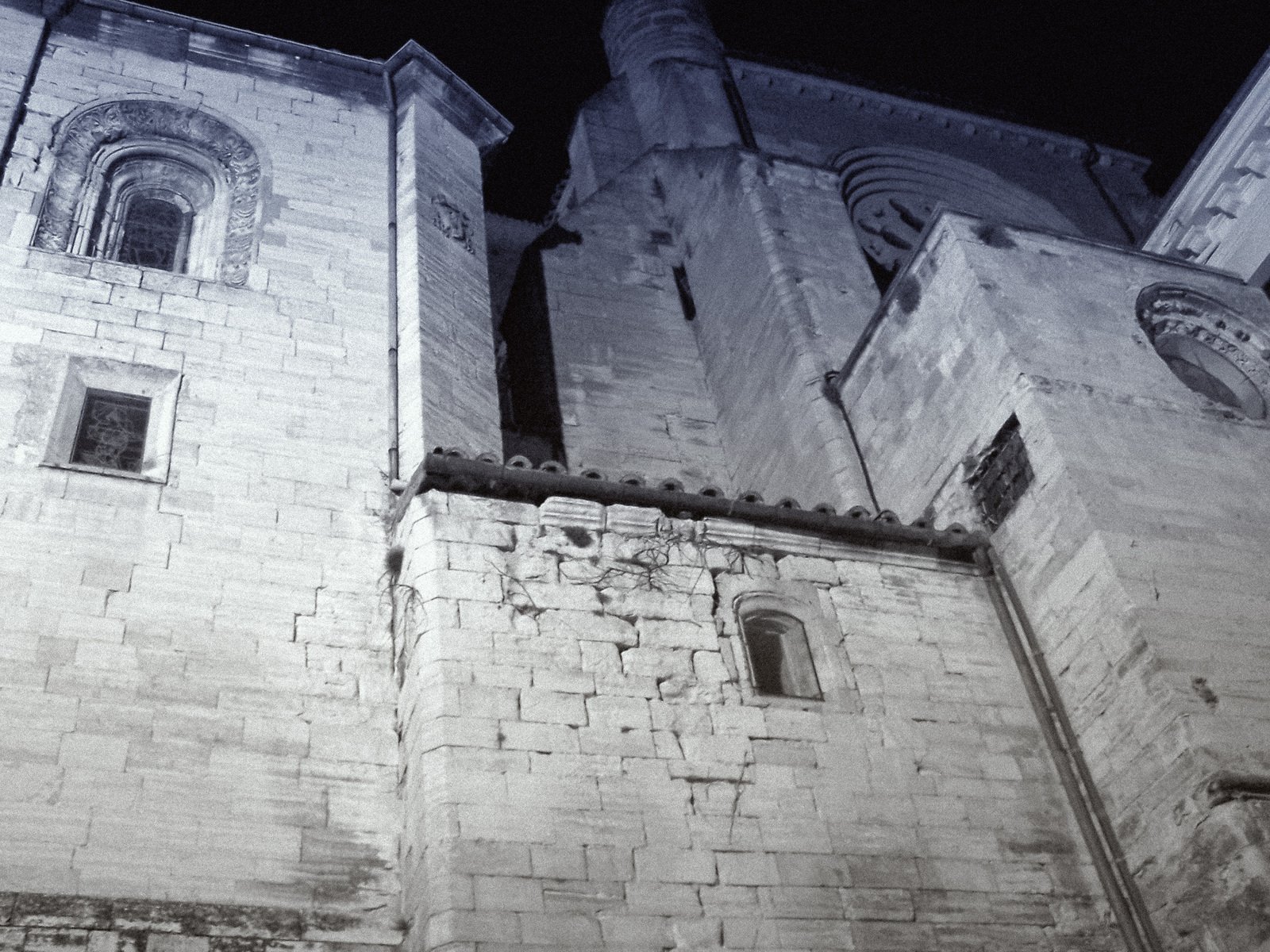 a close up image of an old clock tower