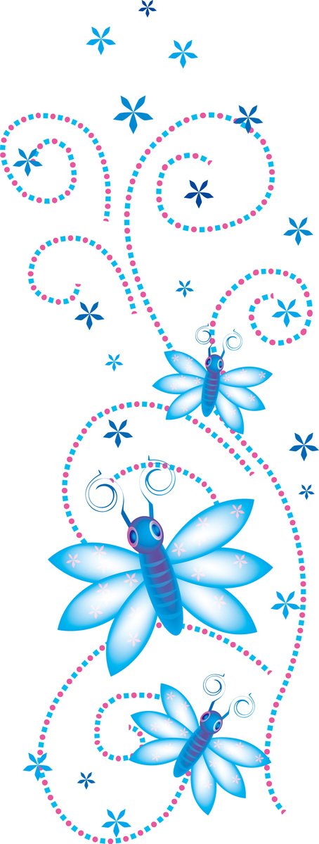 dragon fly on the top of an illustration