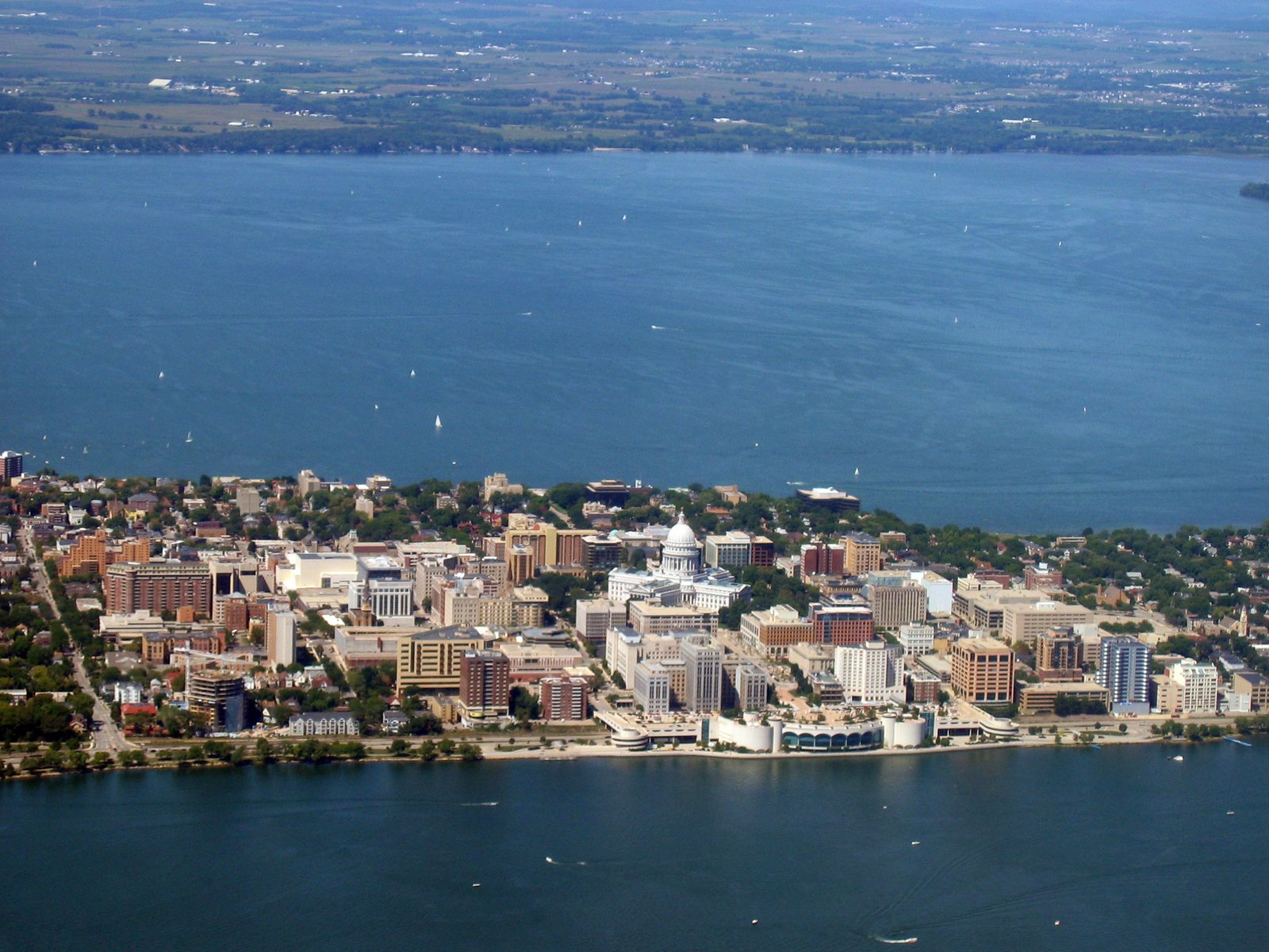 city by the water is very large