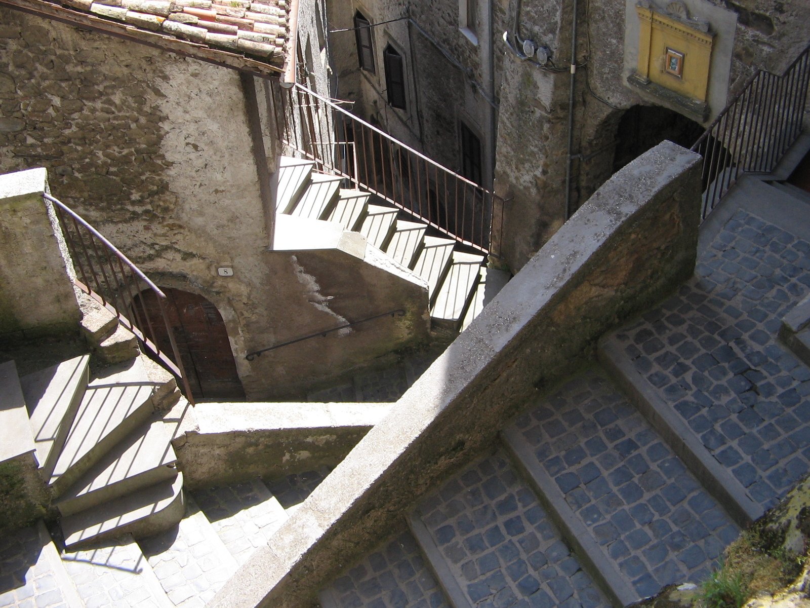 a number of steps up to a building