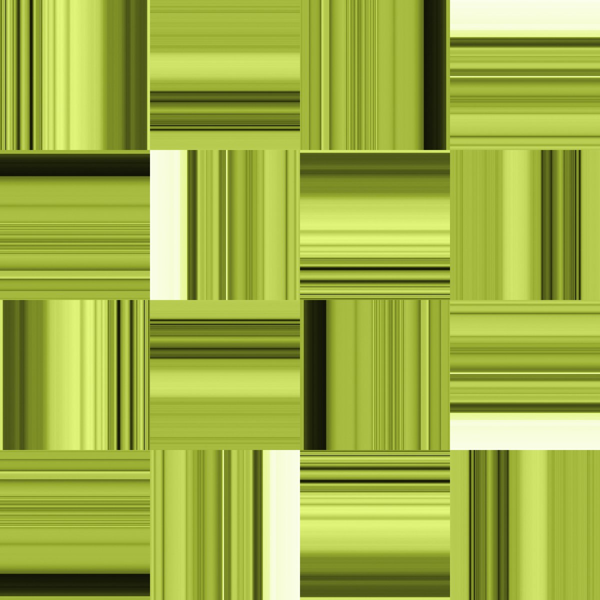 green, vertical squares, with only slightly visible ones