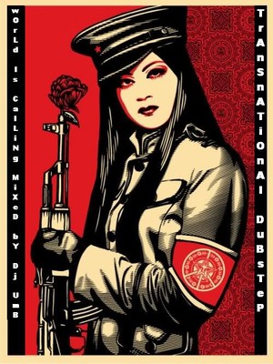 the poster for the show features a woman holding a machine gun