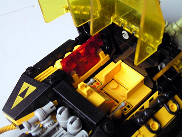the front end of a lego model with parts