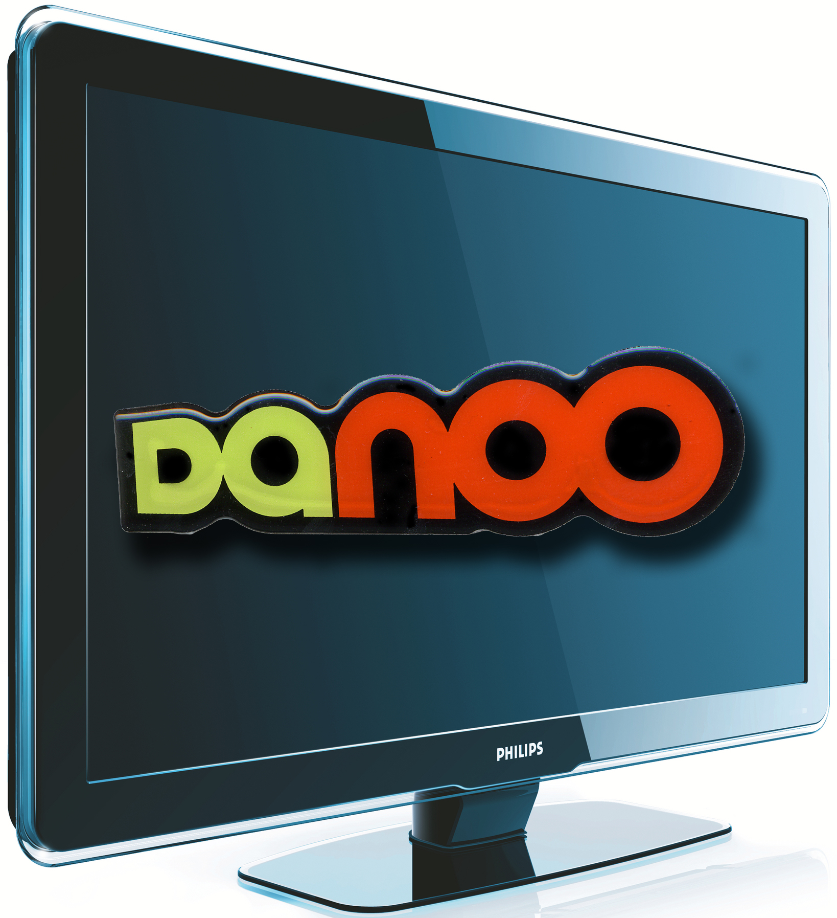 the word doo is mounted on a computer screen