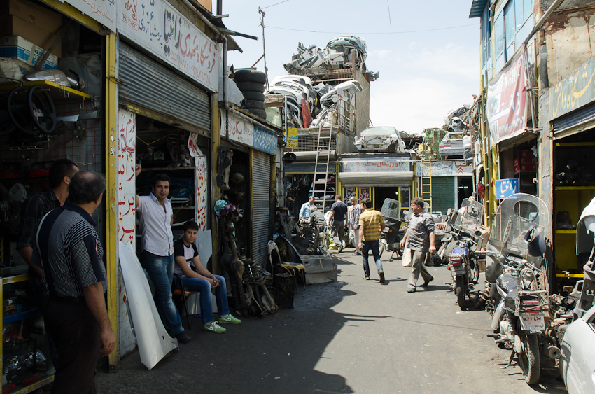 an old alley that has many shops on it