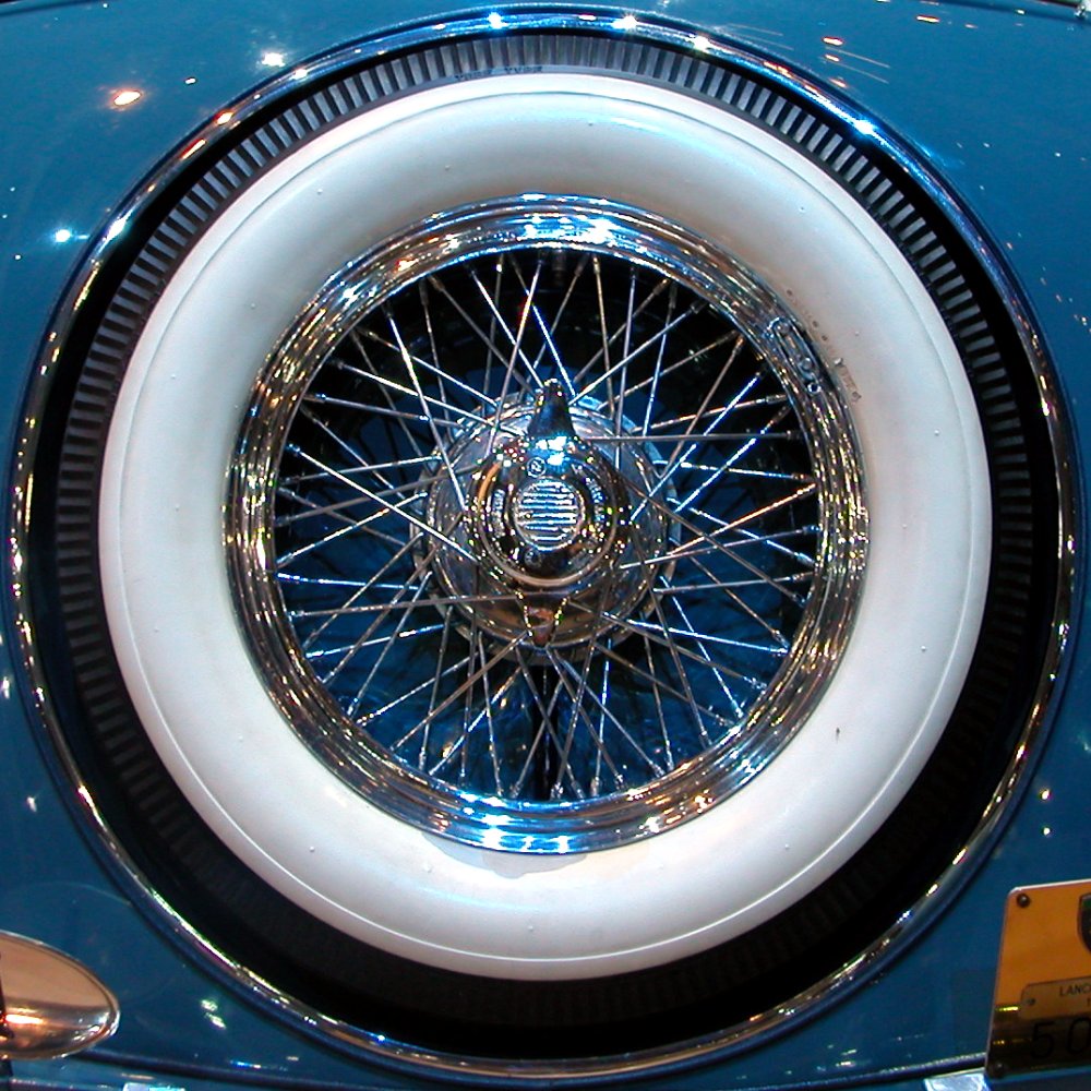 a tire is mounted into a vehicle wheel