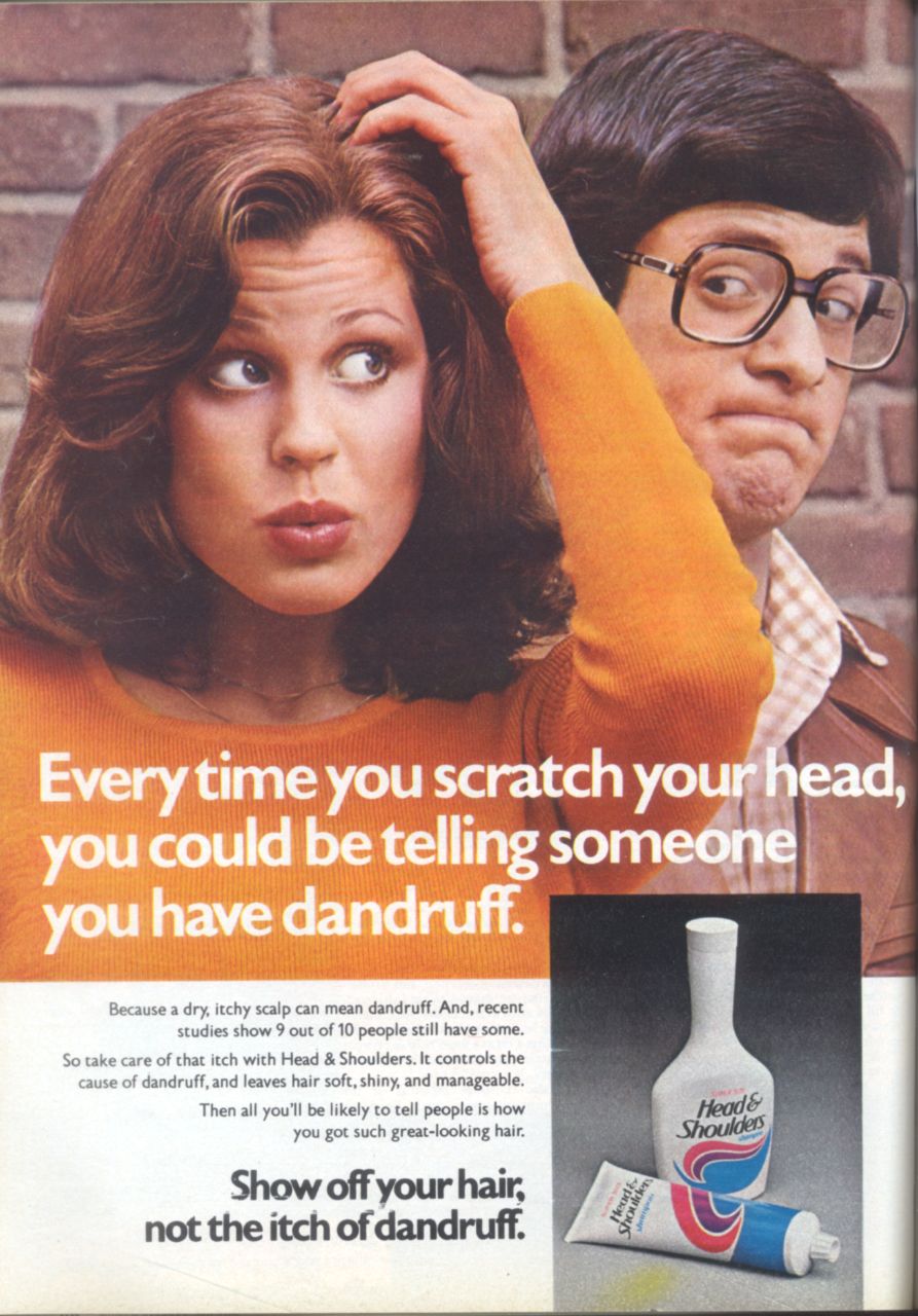 an advertit from a dentist's mouth cleaning solution, featuring a couple in an ad