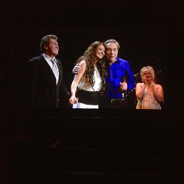 the cast of friends in a performance on stage