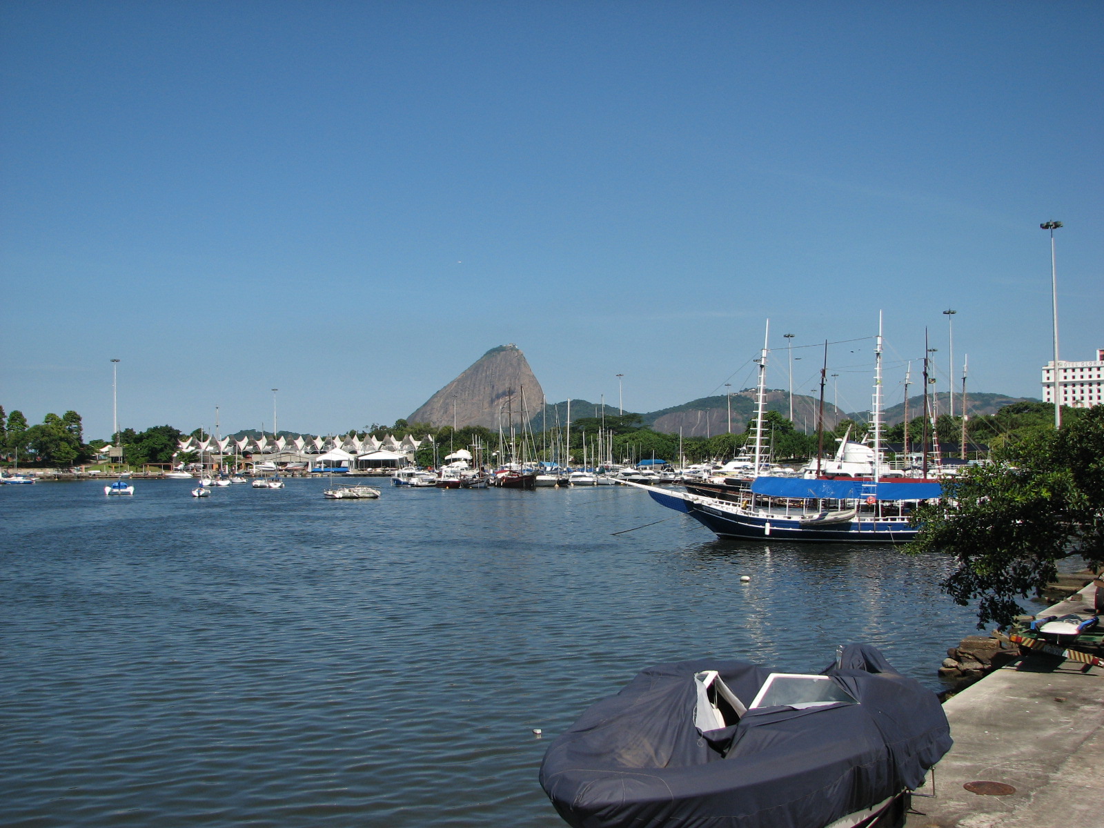 boats are in the water at this lake