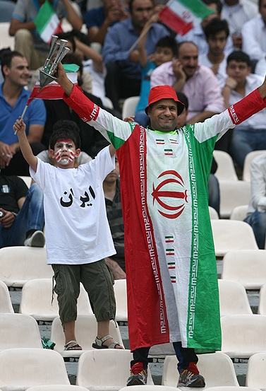 an image of fans during a soccer game