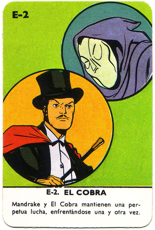 the card features a man in top hat and cloak