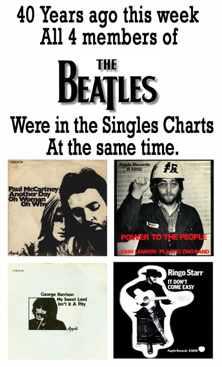 the beatles poster is shown in black and white
