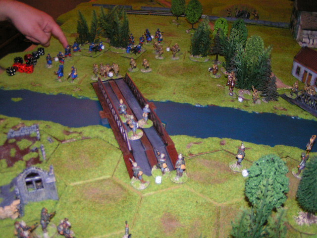some very big toy military terrain with a lot of soldiers on it