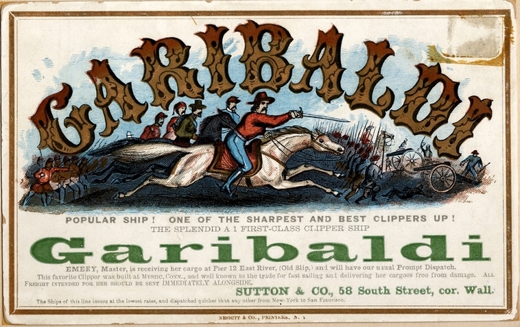 an image of a advertit for garibali