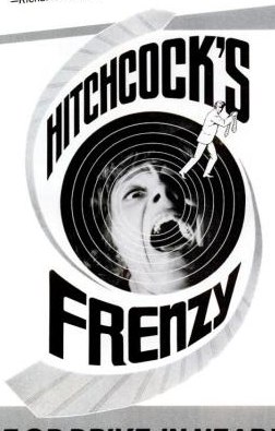 a poster for the hitchecks's frenzy musical with the cover art