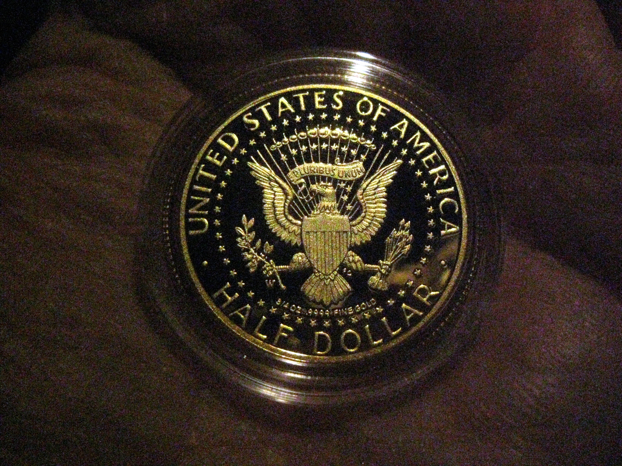 the us department of america logo on a black jacket