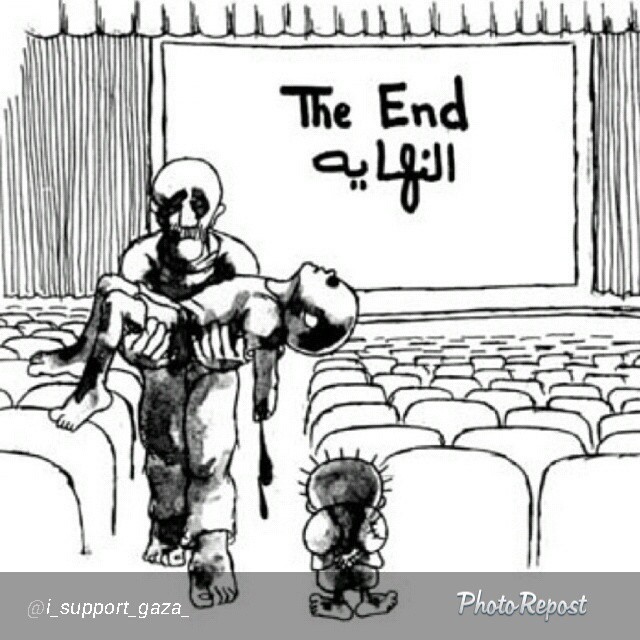 a cartoon depiction of a theater with two little children watching