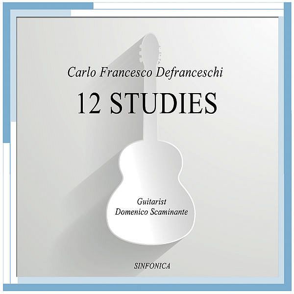 the cover of guitar studies with two strings