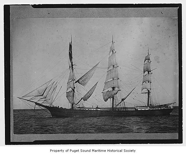 an old po of a tall ship