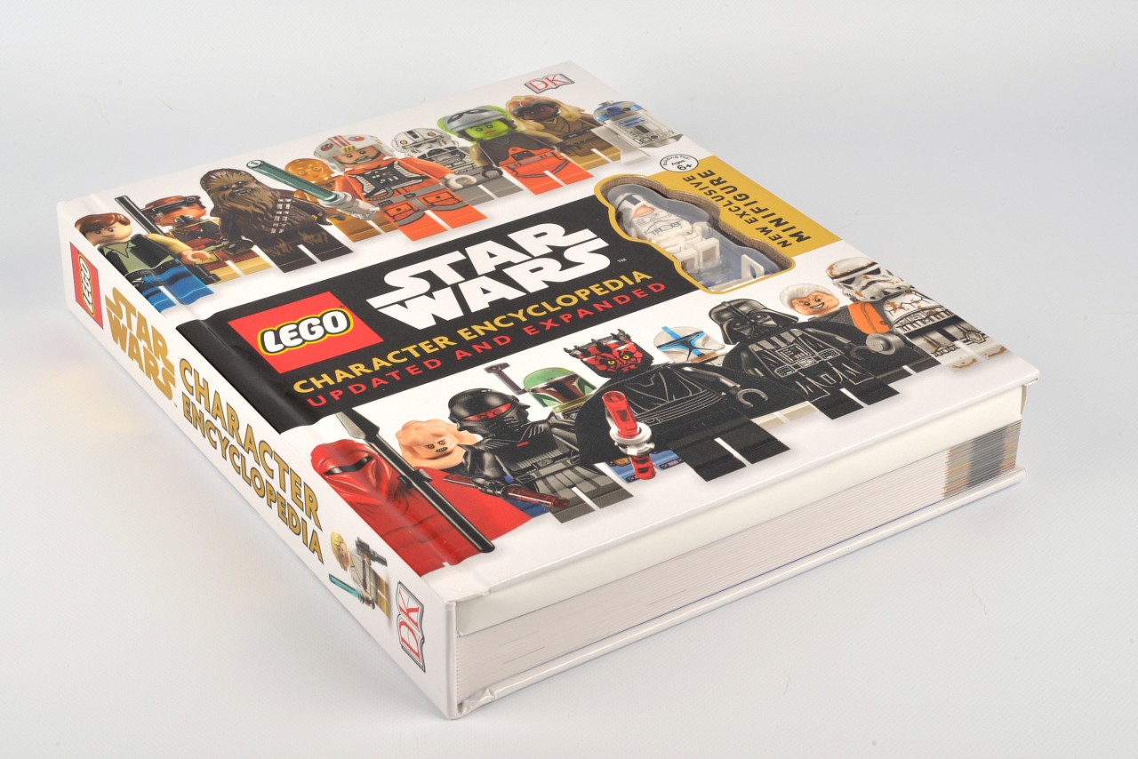 a book with a variety of different legos