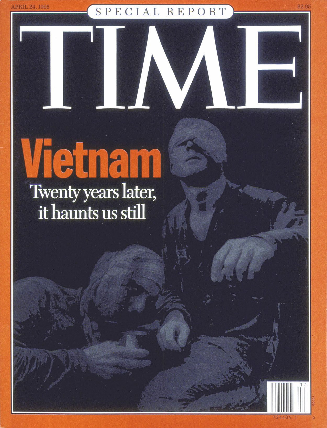 the cover of time magazine with two men shaking hands