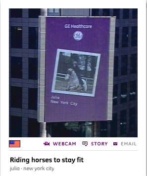 a poster advertising a horse race at night