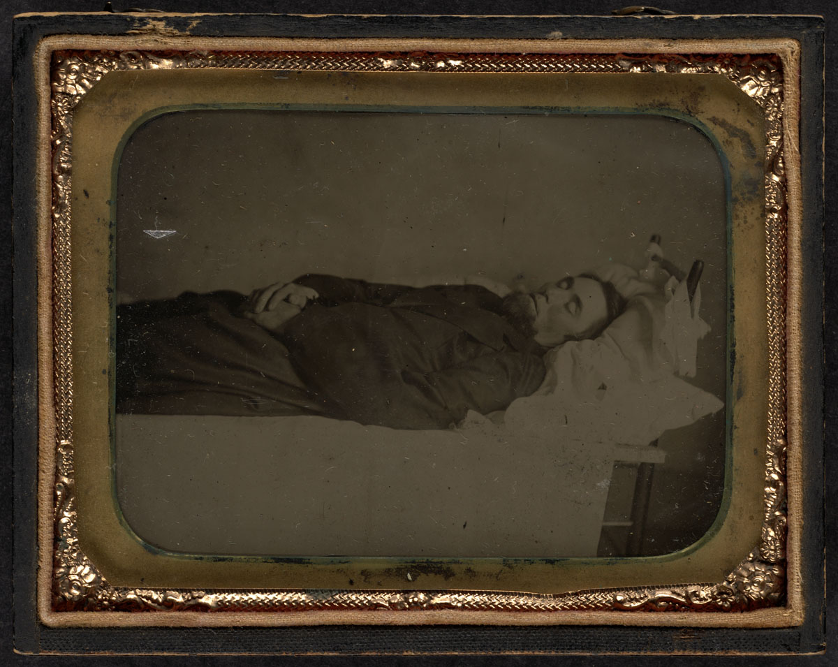 a vintage po of a woman lying down