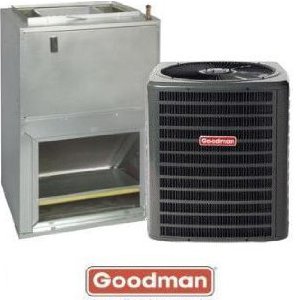 a goodman furnace and  water heater
