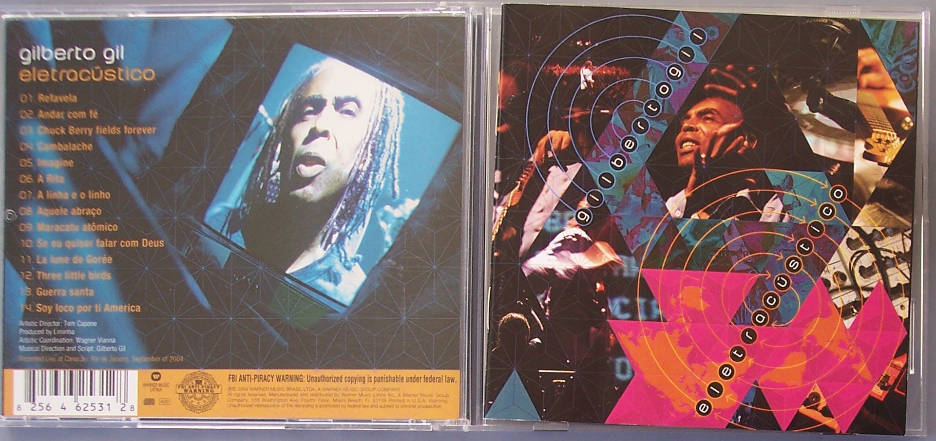 two cds with images on them of people and music