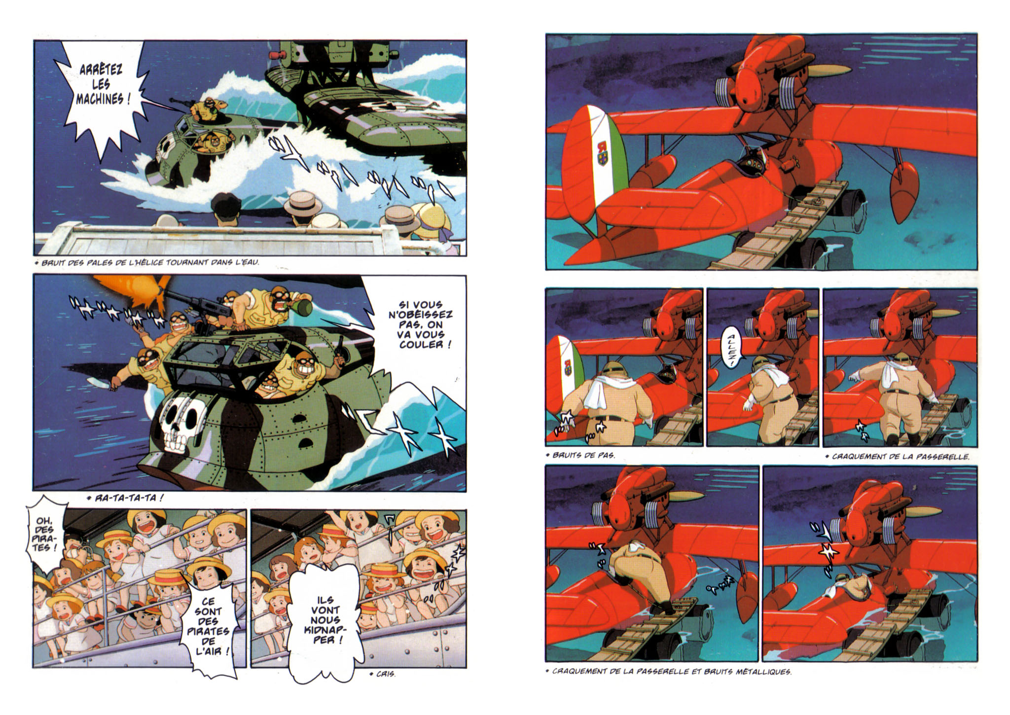 comic strip about air fighter training and flight