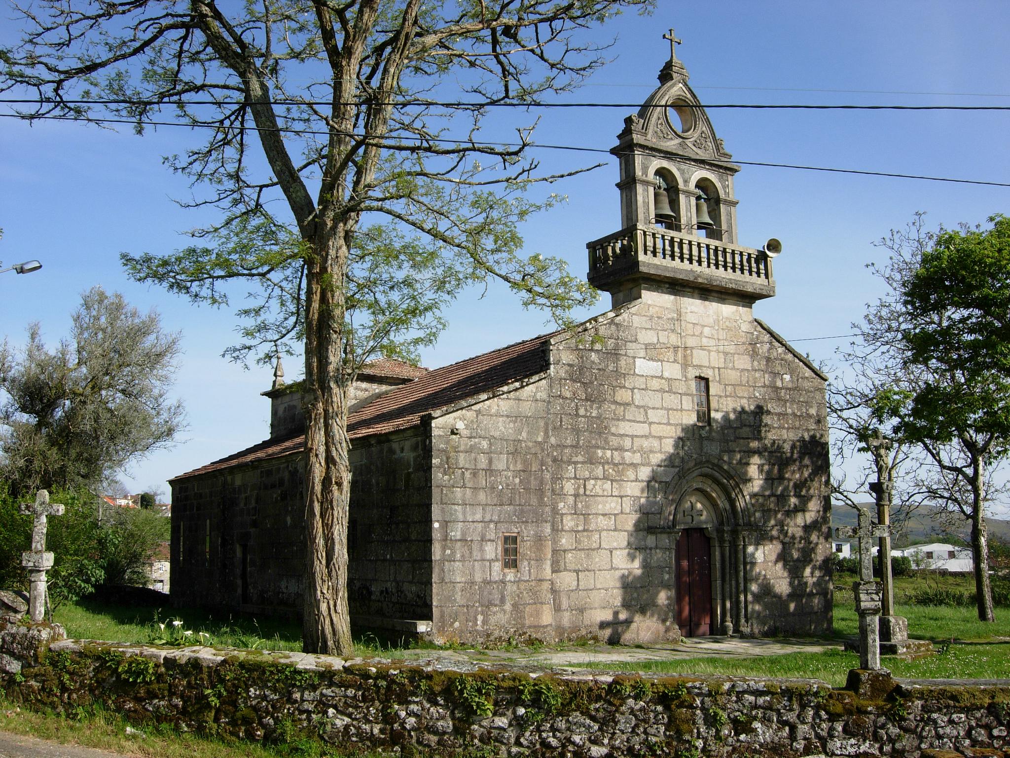 an old church built into the side of a hill