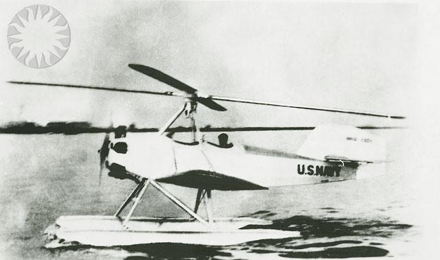 a seaplane is shown flying over the water