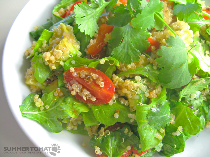 a salad that is served in a bowl