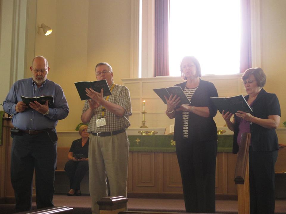 an image of a church choir performing