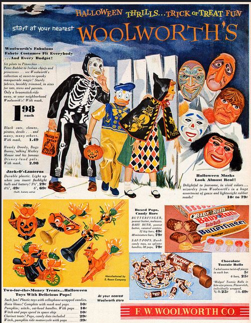 a poster from halloween sweets with skeletons, jack skeats and witches