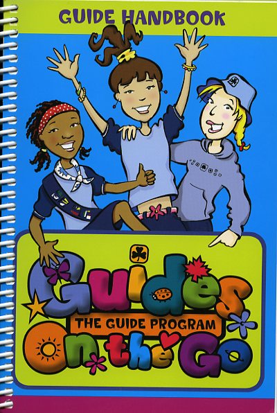 a guide book for young children with two women and the words guides on it