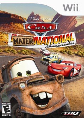 the cover of disney cars mater national