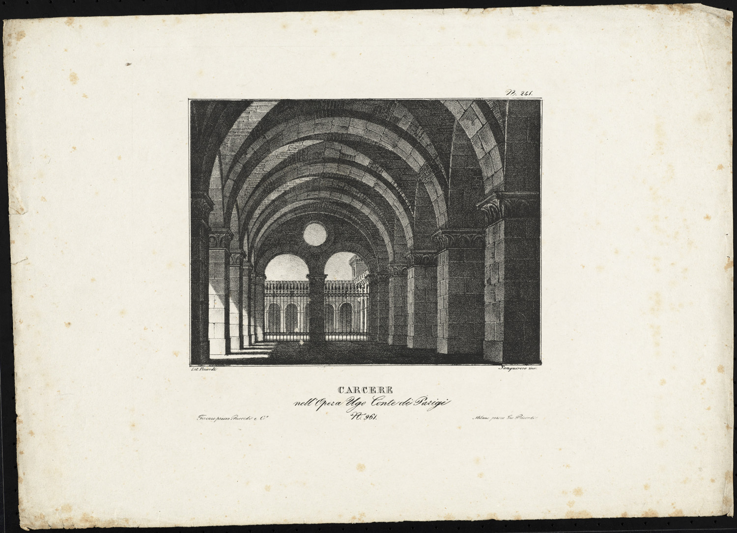 a black and white drawing of the interior of an old cathedral