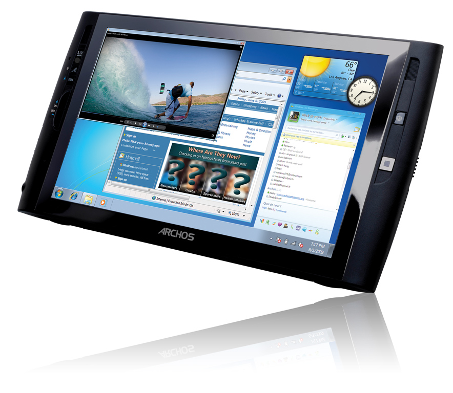 the screen of a tablet with multiple pos on it