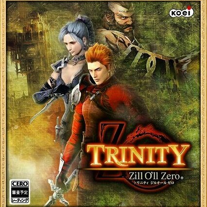 the cover for the new fantasy game trinity