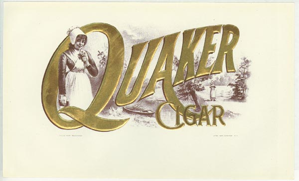 an old po of the logo for q - mixer cigar