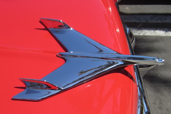 a close up po of the emblem of a classic car