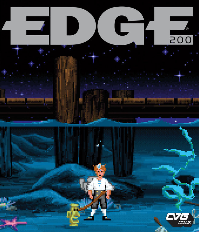 the poster for the electronic game edge 2000