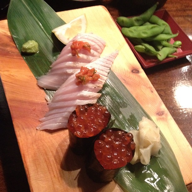 a big plate of food that is sitting on a table