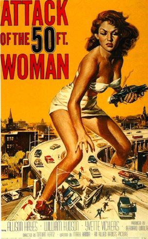 a movie poster with a woman aiming an ak rifle