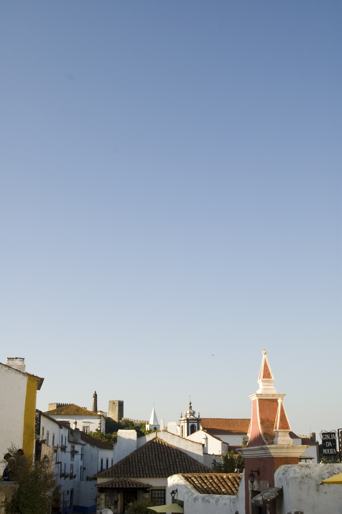 a picture of some buildings taken from a distance